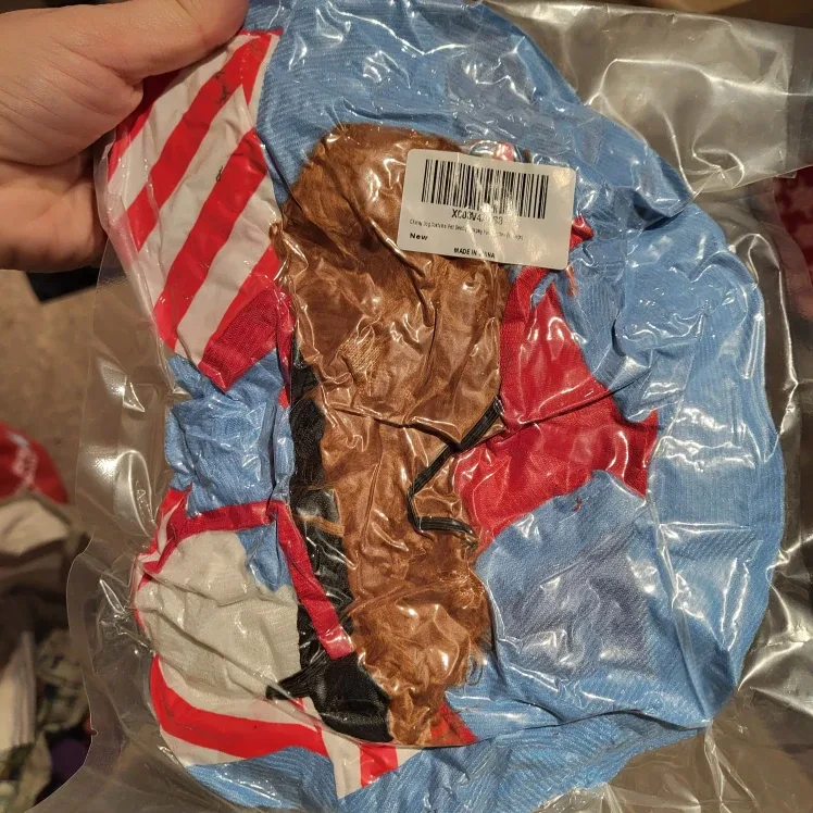 New Chucky Dog Costume Pet Deadly Party Clothes X-Large