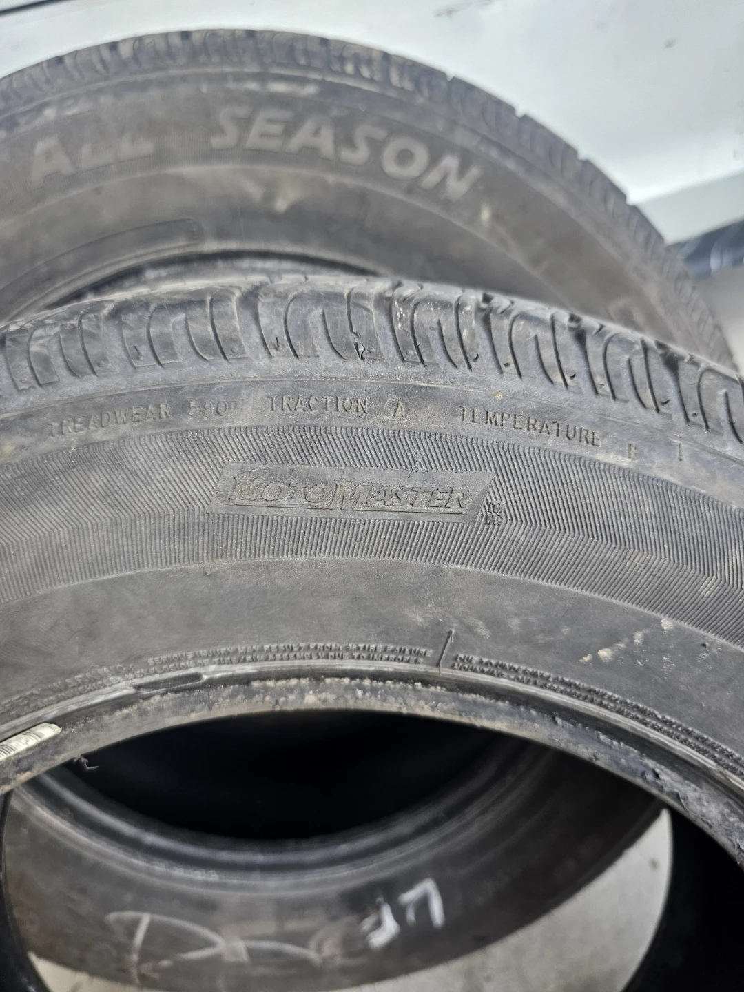 2X215/65/R15 MotoMaster All Season Tires only pair - photo 3