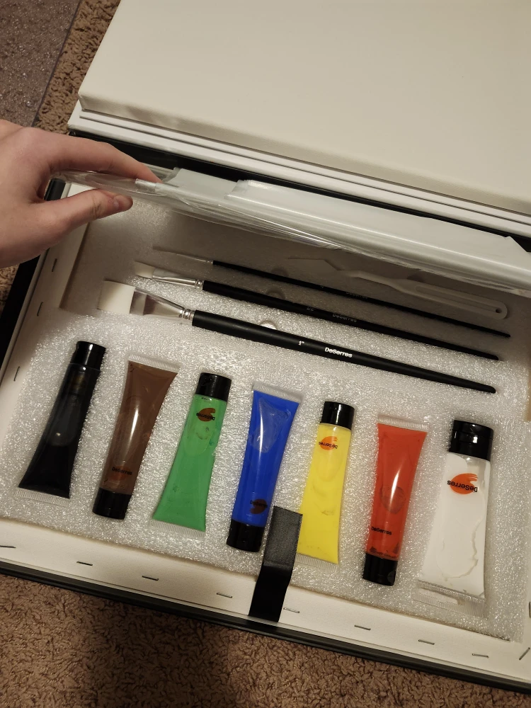 DeSerres Webster Complete Acrylic Set - New - photo 4