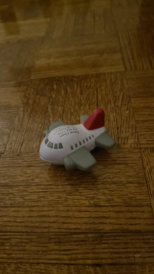 #cleanout New Airplane Stress Ball