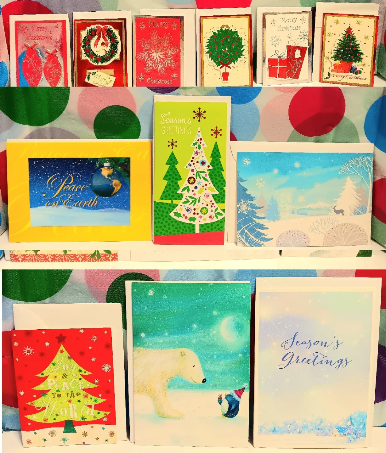 🎄Brand New Christmas Cards 39 Assorted Designs🎄
