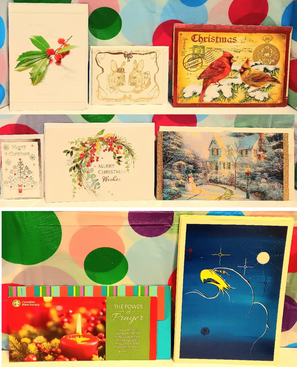 🎄Brand New Christmas Cards 39 Assorted Designs🎄 image indicator(2)