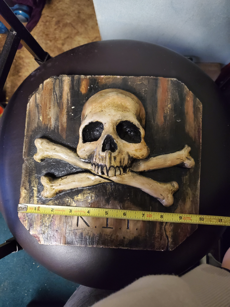 Skull & Crossbones Wall Art - R.I.P. Decor - photo 3