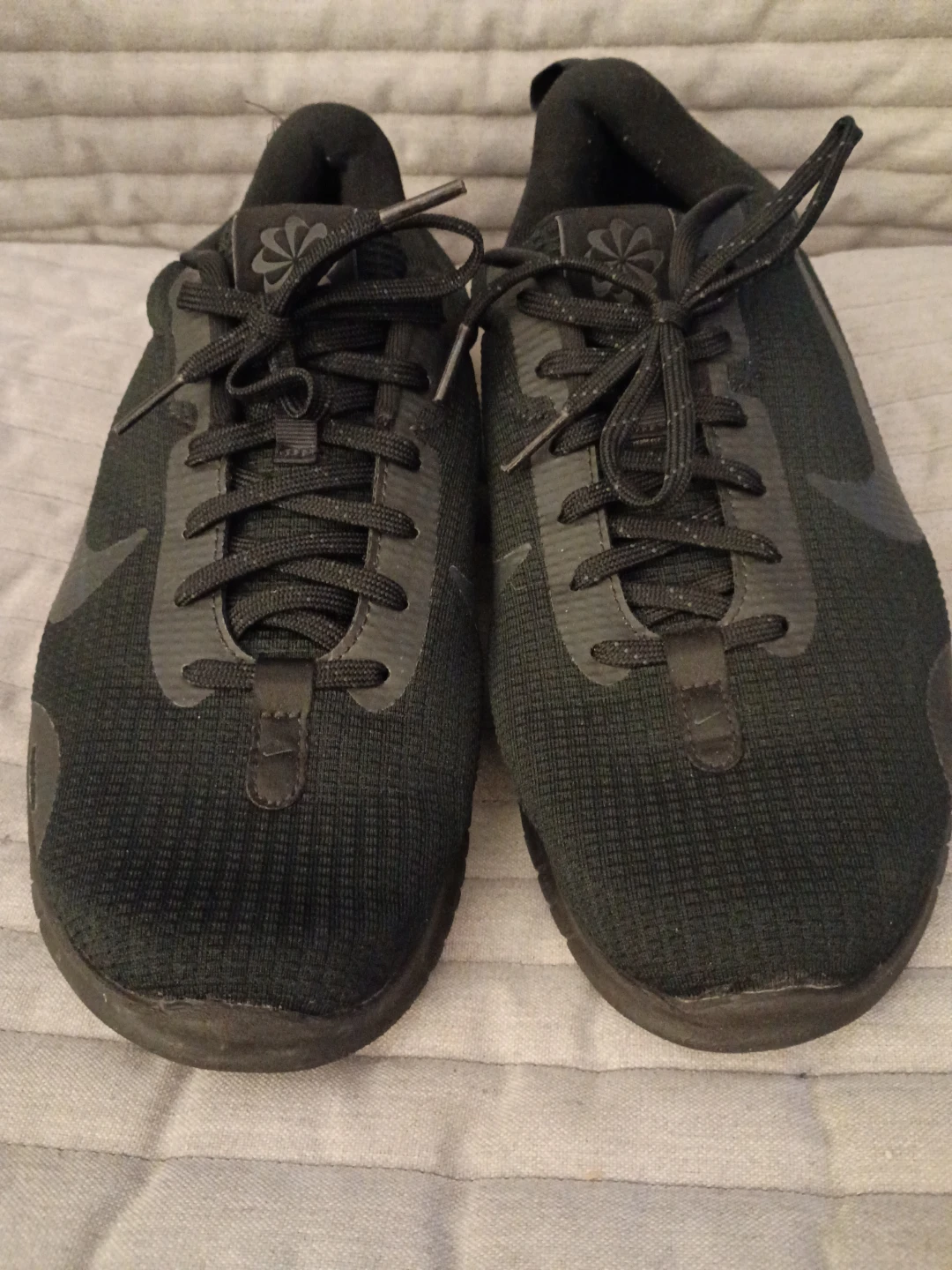 Nike Flex Experience RN 11 Black Shoes Size 9