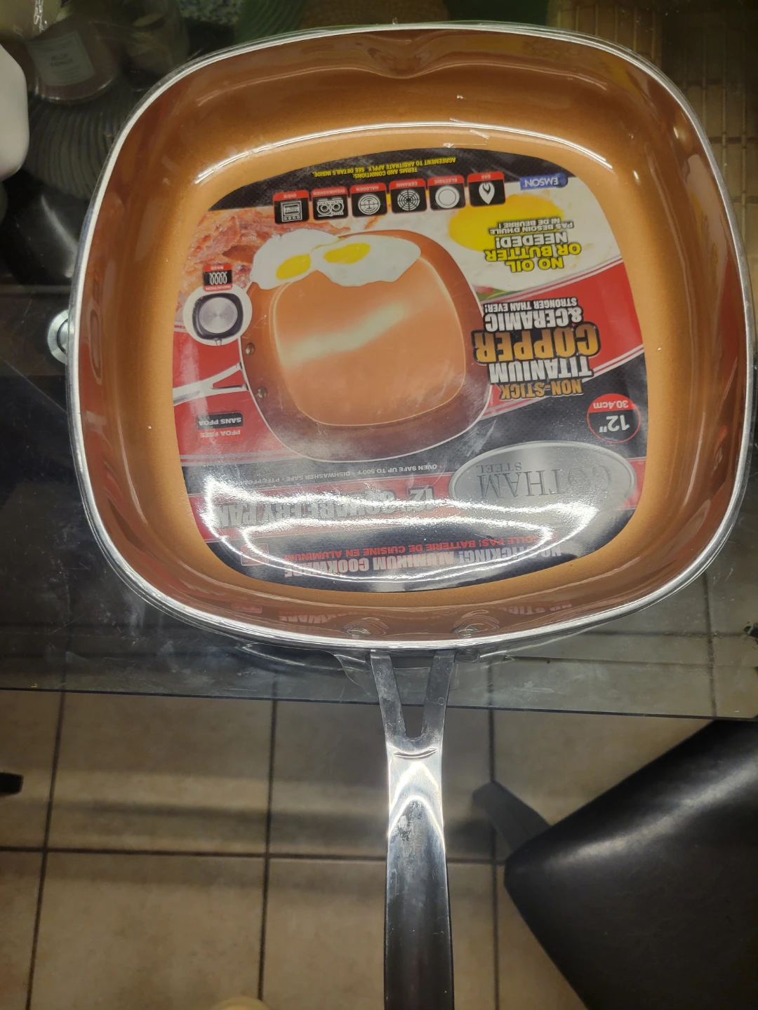 New Gotham Steel 12" Non-Stick Fry Pan