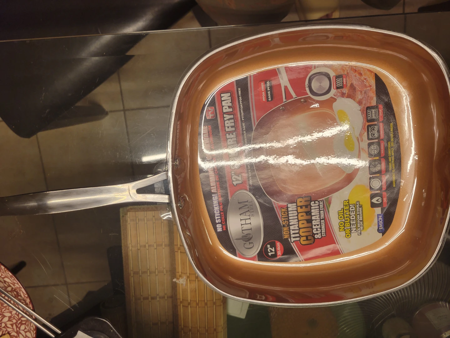 New Gotham Steel 12" Non-Stick Fry Pan - photo 2