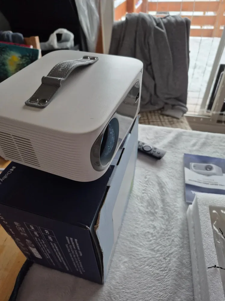 L61pro Smart Projector wifi 6,BT - with Apps,New! image indicator(7)