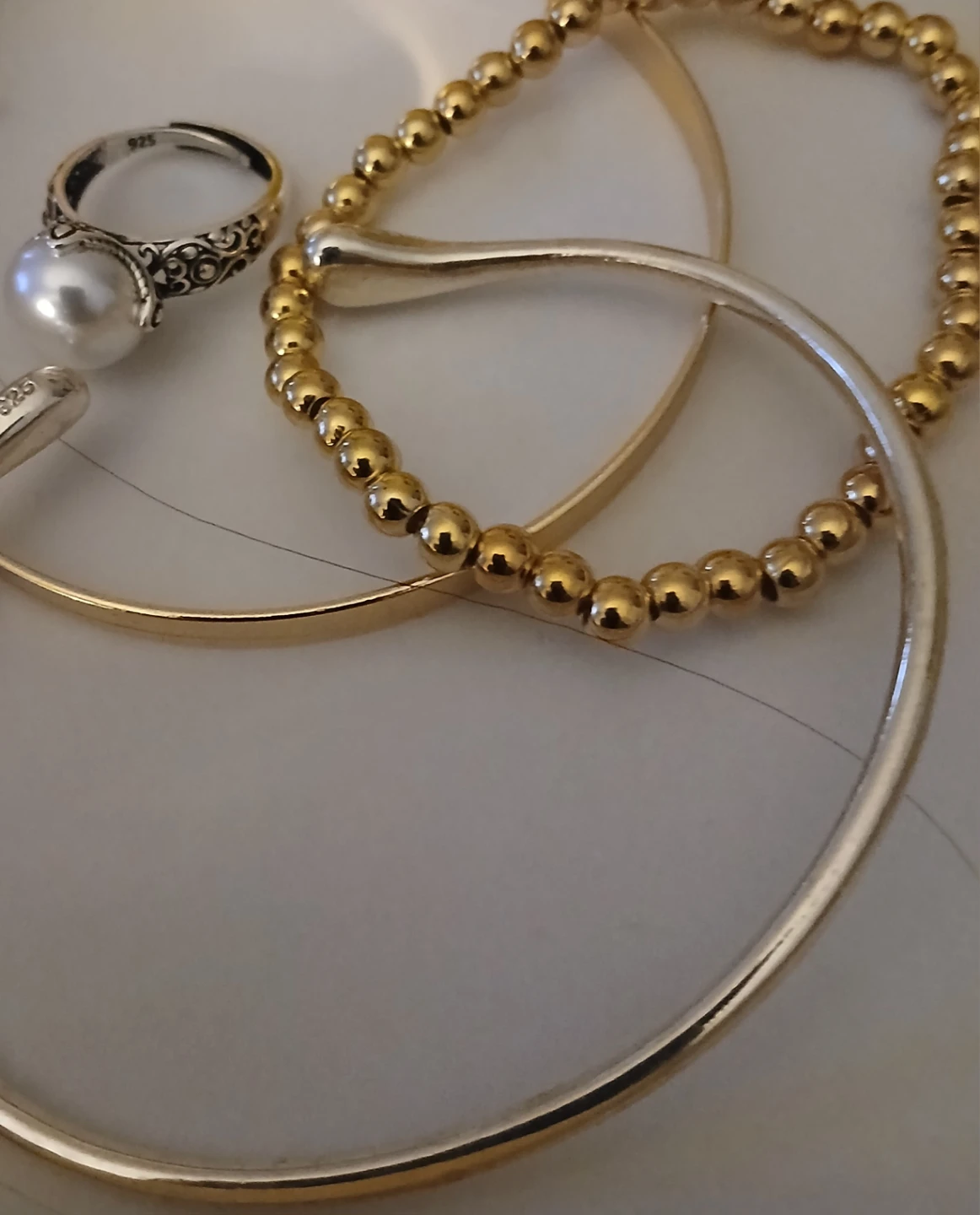 Silver & Gold Jewellery Set - photo 4