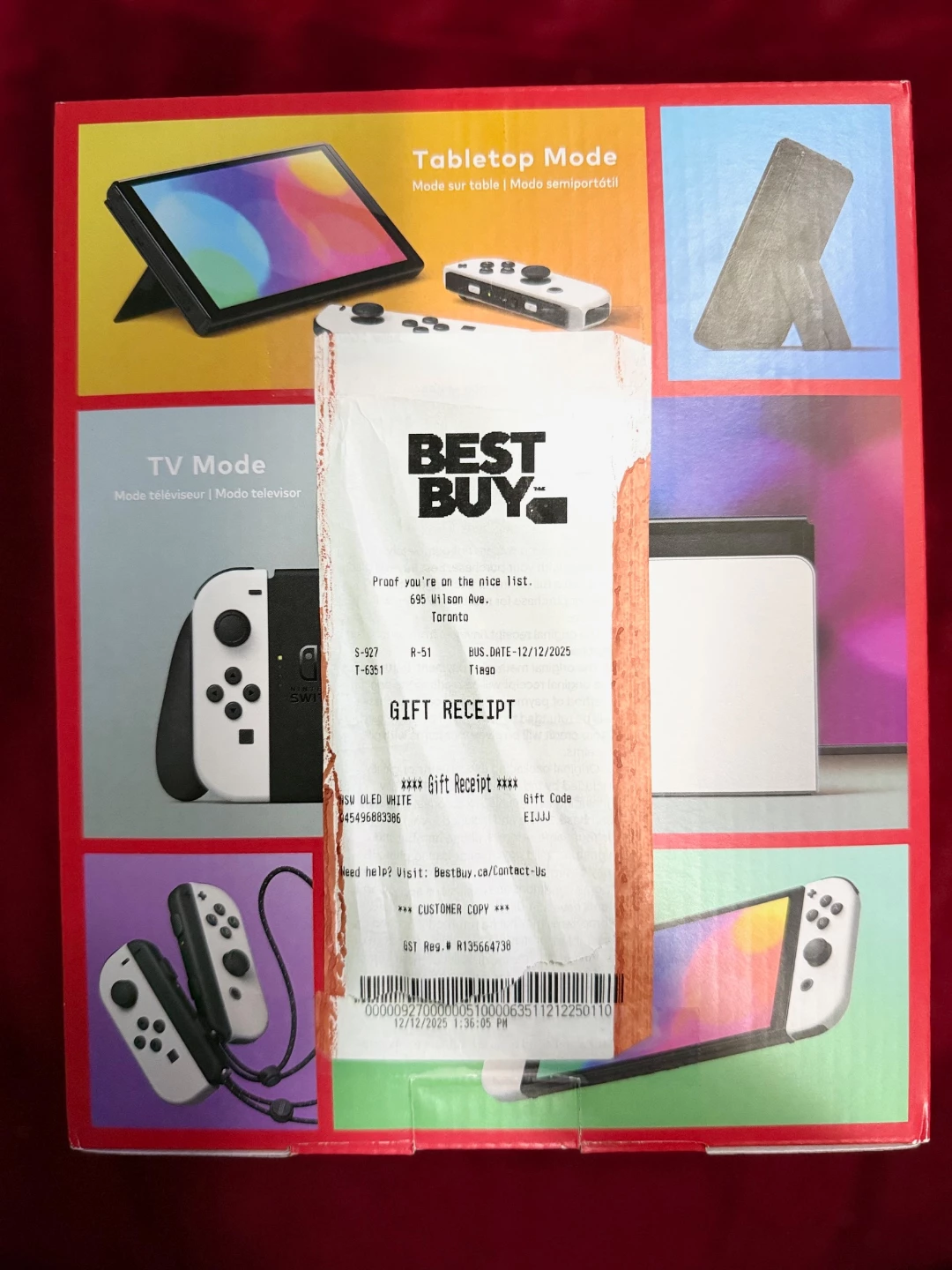Nintendo Switch OLED - White - photo 2