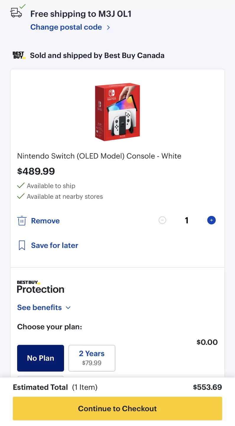 Nintendo Switch OLED - White - photo 4