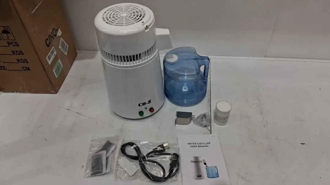 NEW- CO-Z Stainless Steel Water Distiller - 4L - white image indicator(3)