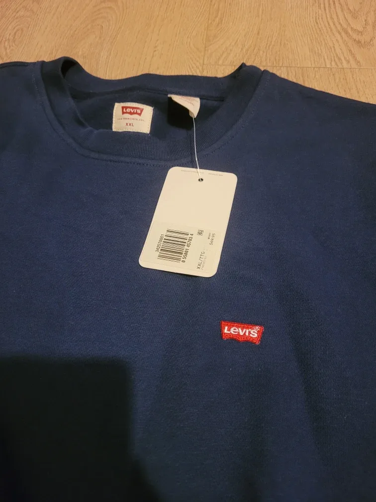 Levi's XXL Navy Blue Sweatshirt - New with Tags! image indicator(2)