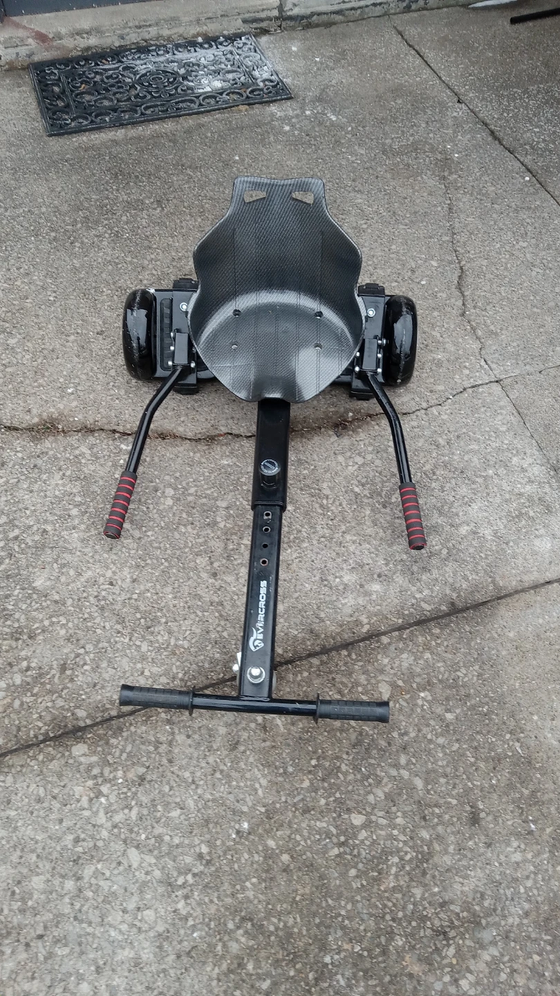 Black Hoverboard w/ Seat Attachment - photo 3