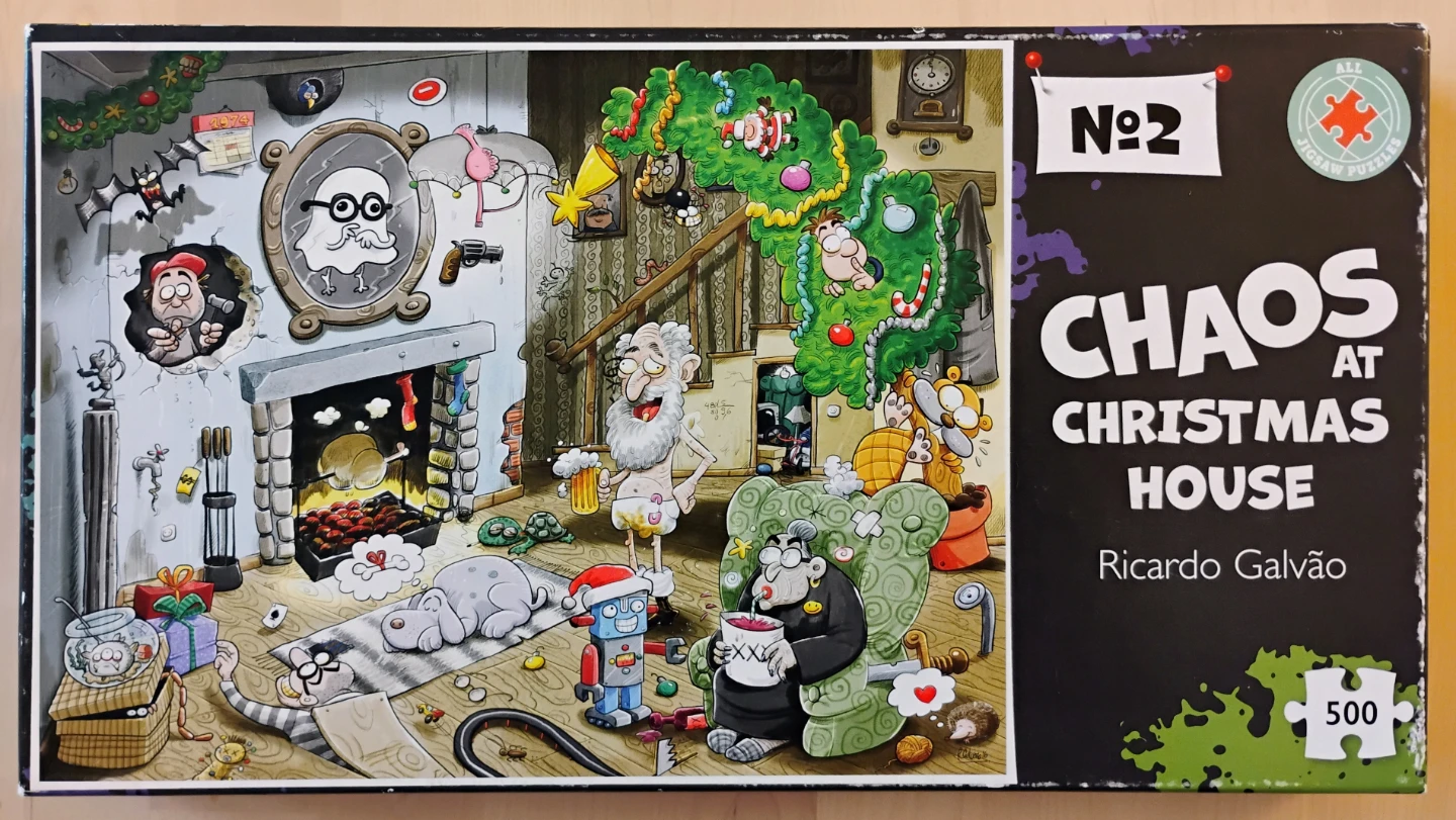 Chaos at Christmas House Jigsaw Puzzle - 500 Pieces - photo 2