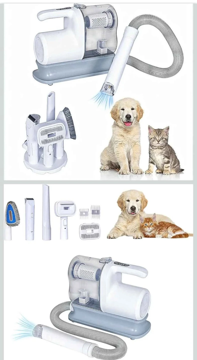 Pet Grooming Vacuum Kit