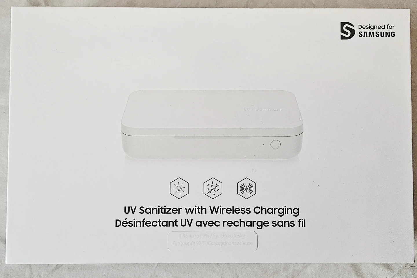 Samsung UV Sanitizer with Wireless Charging ✨️ - photo 3