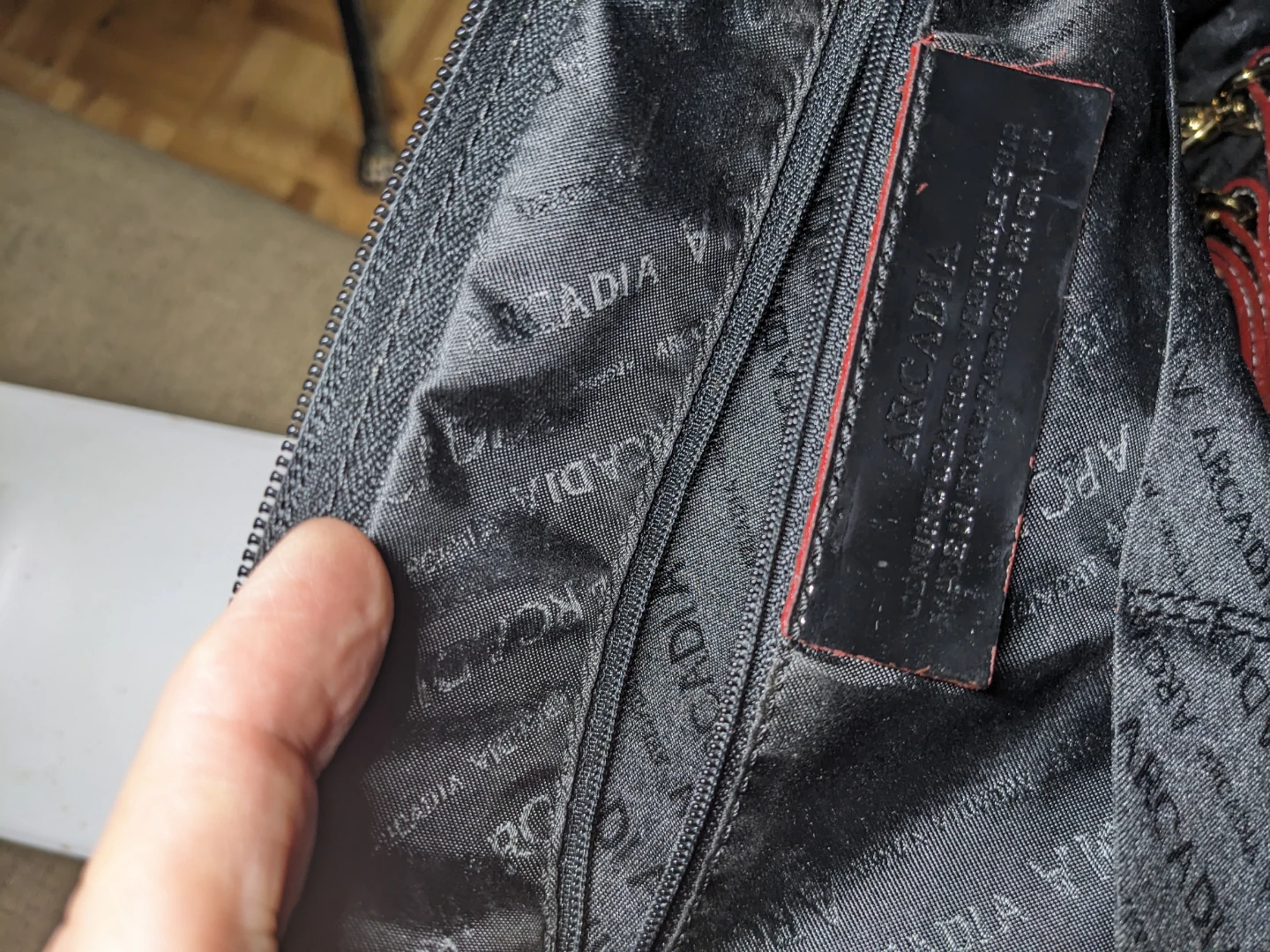Structured New Arcadia Italian Leather Black handbag - photo 3