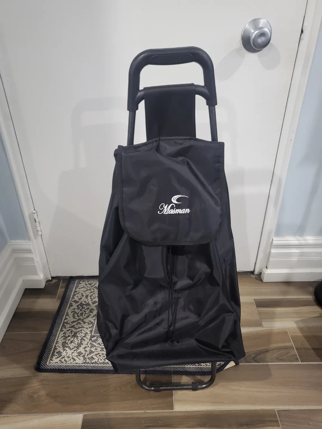 Masman Black Shopping Cart