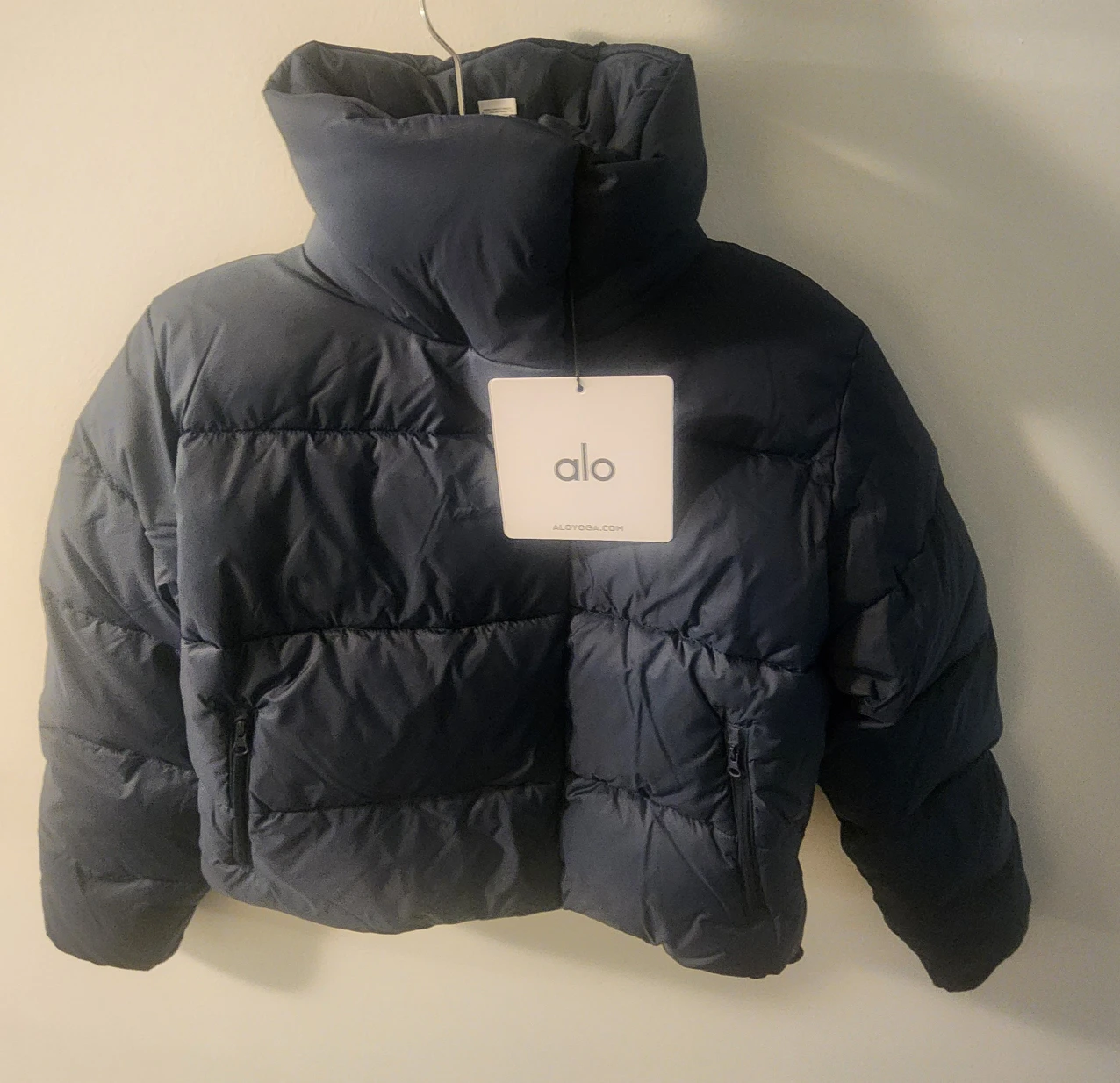 Alo Yoga Gold Rush Puffer Jacket - XS Navy - photo 4