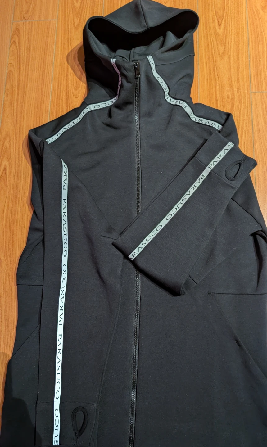 PARASUCO Black Full-Zip Hoodie - photo 5
