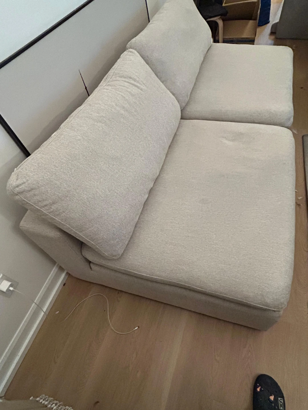 Beige Modular Sofa - photo 2