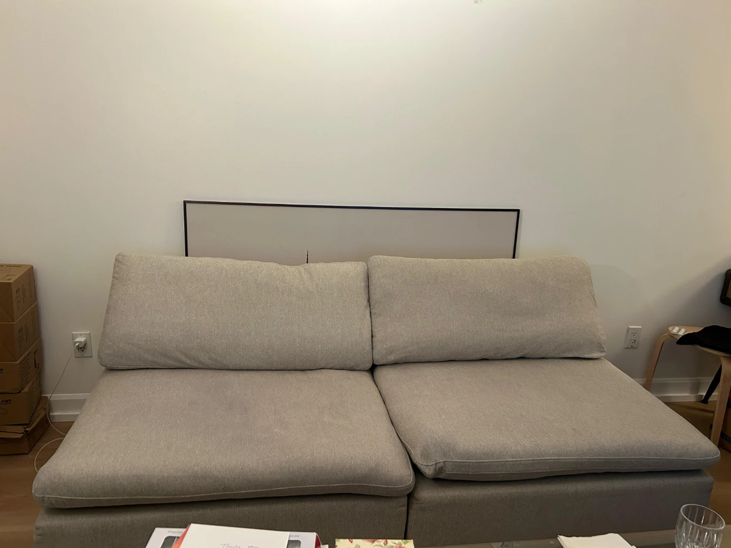 Beige Modular Sofa - photo 5