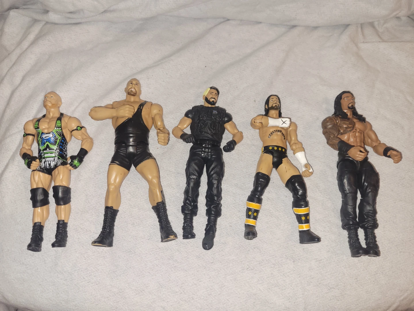 WWE Action Figures Lot of 5
