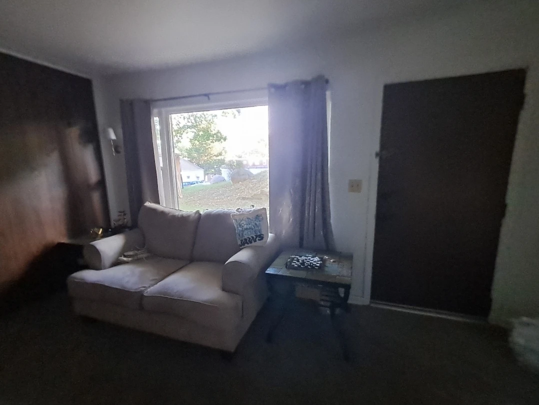 Beige Loveseat Sofa - photo 2