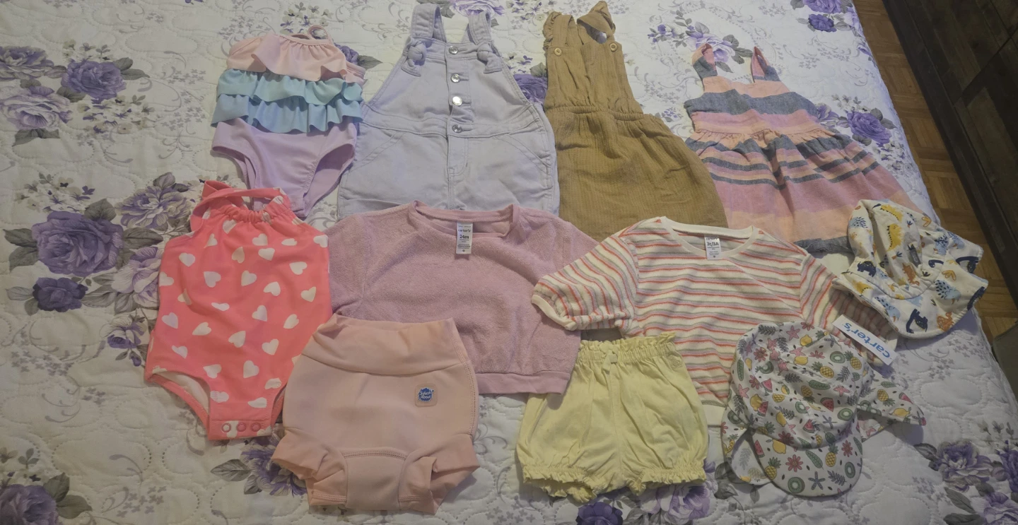 Mixed Baby Clothes Bundle - Carter's & More