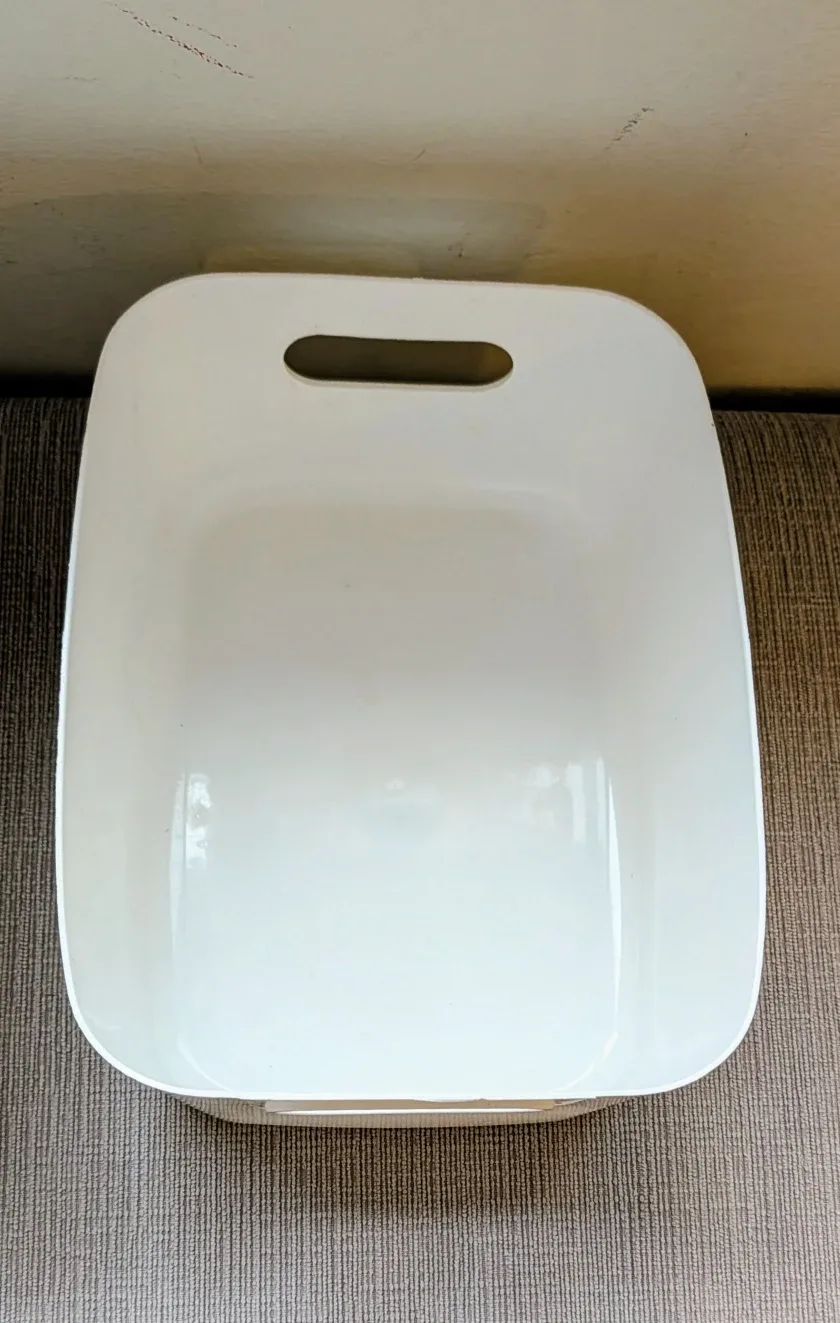 Two White Storage Containers image indicator(3)