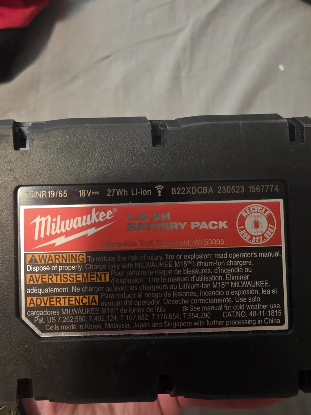Milwaukee M18 Drill/Driver Kit w/ Battery & Charger - photo 3