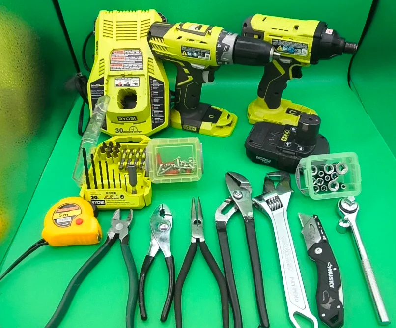 Ryobi ONE+ Drill & Impact Driver Kit