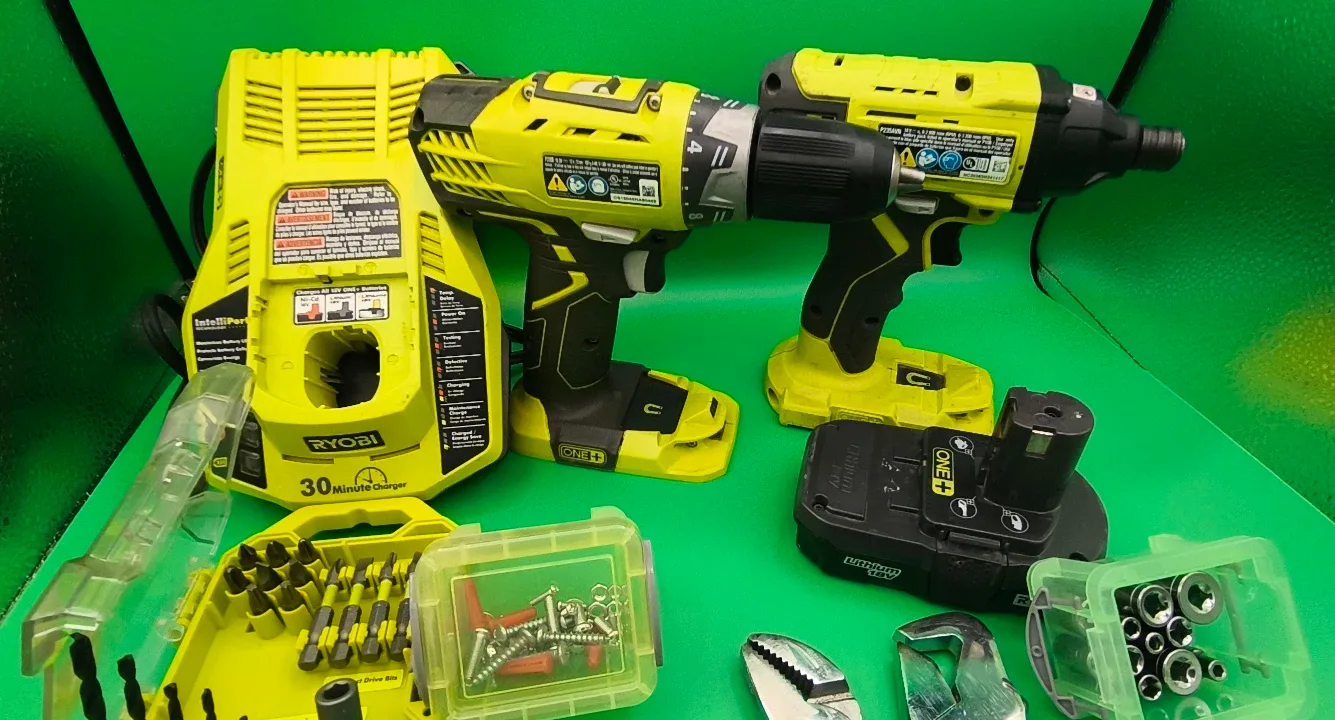 Ryobi ONE+ Drill & Impact Driver Kit image indicator(3)