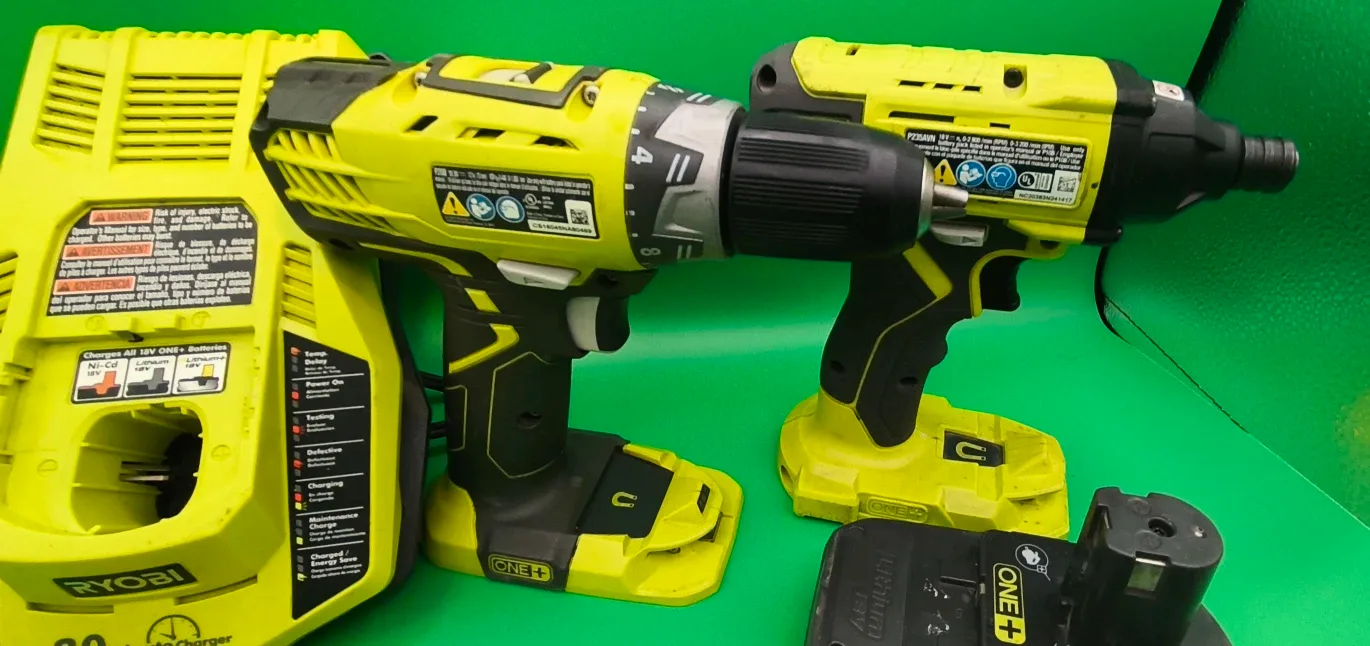 Ryobi ONE+ Drill & Impact Driver Kit image indicator(5)