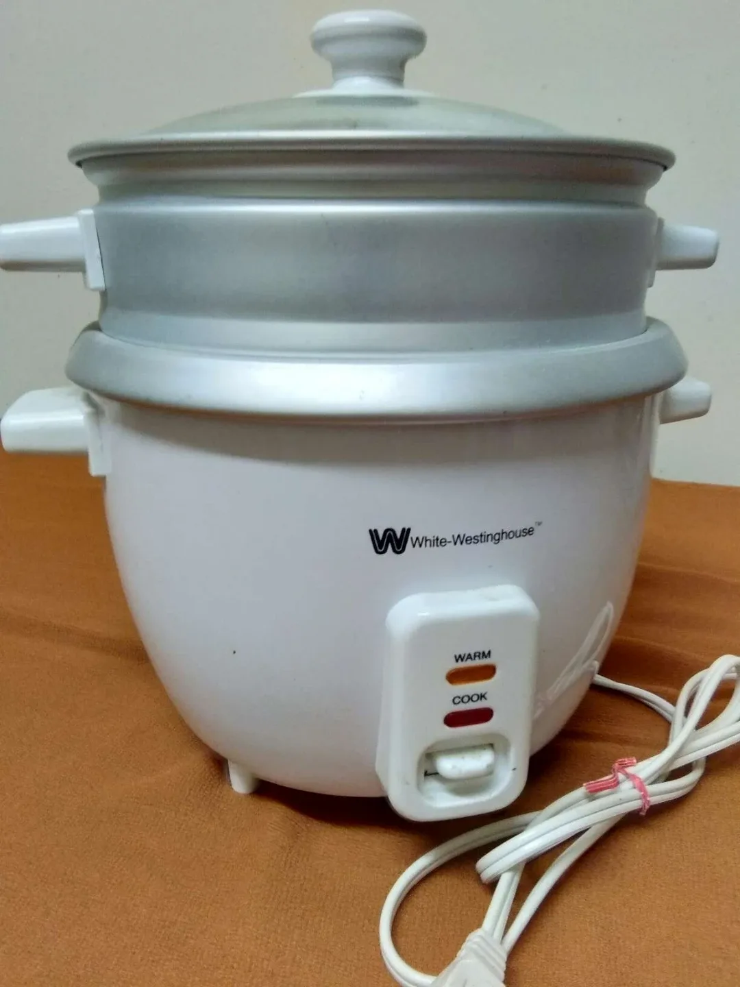 White-Westinghouse Rice Cooker with Steamer
