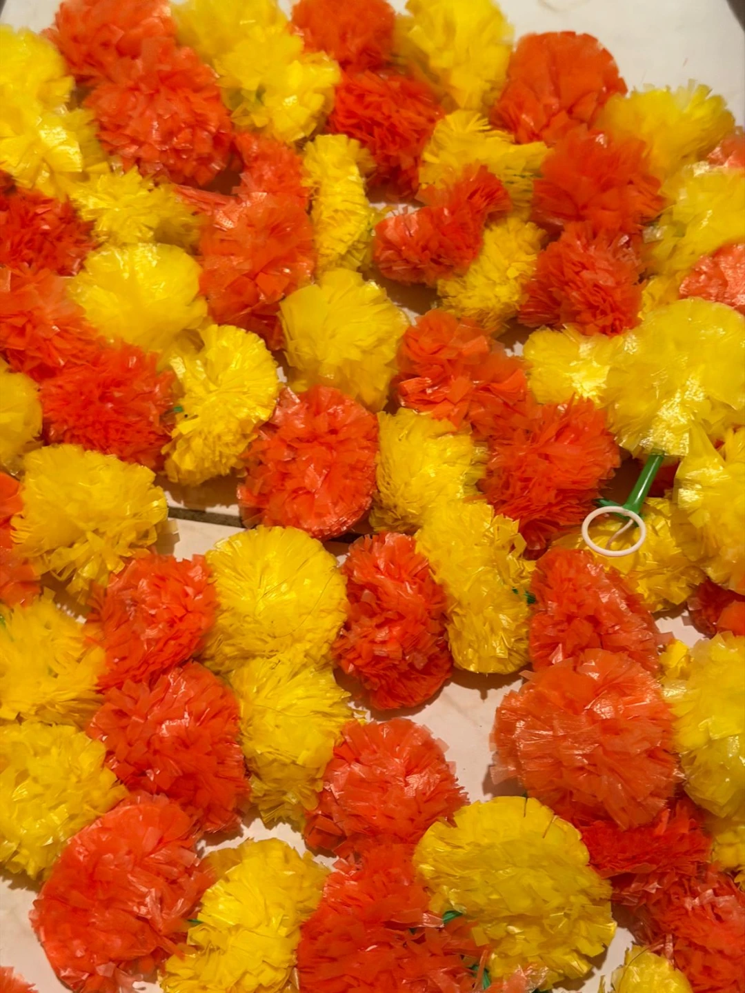Artificial Marigold & Rose Garlands - photo 4