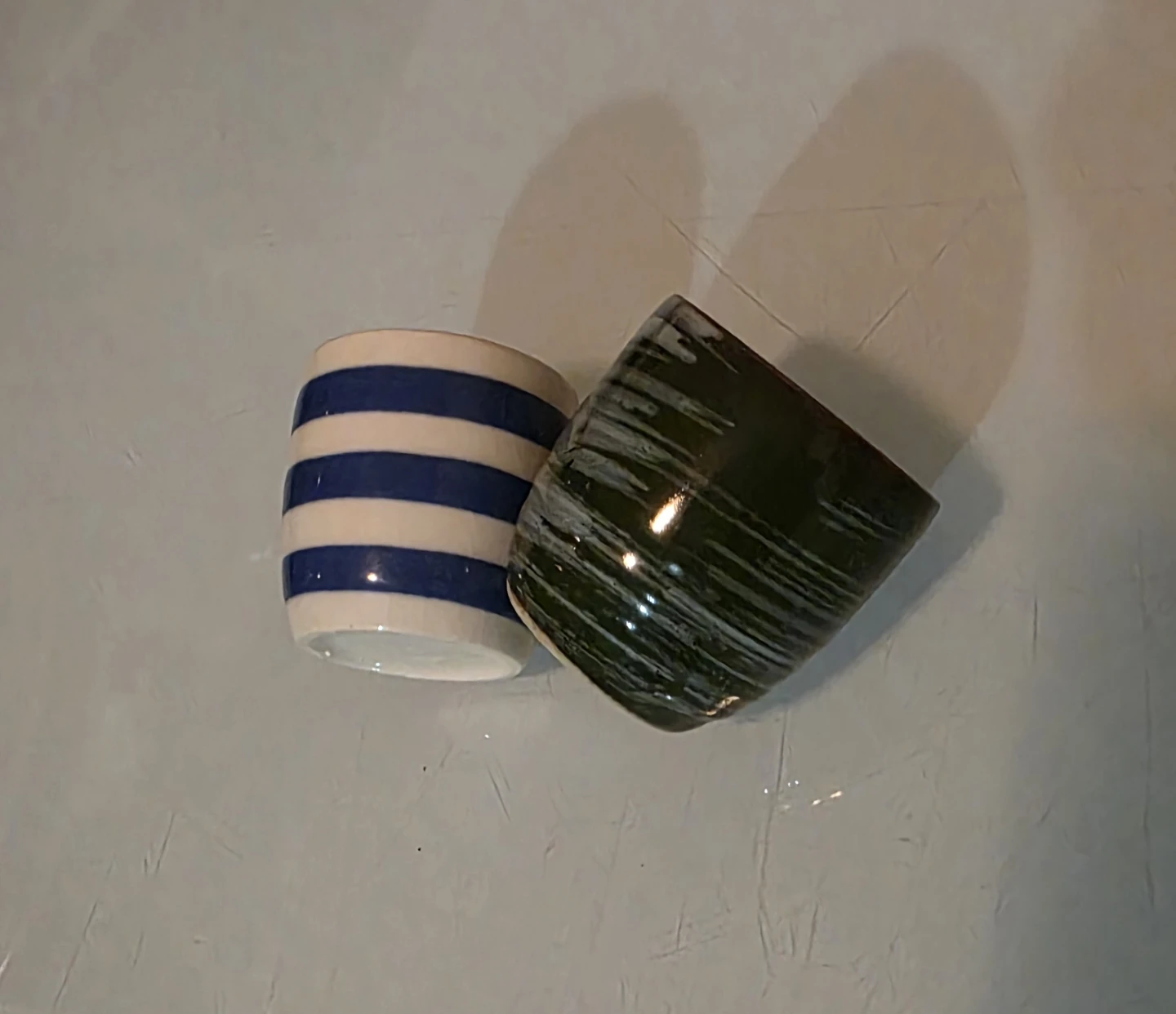 Two Decorative Ceramic Cups