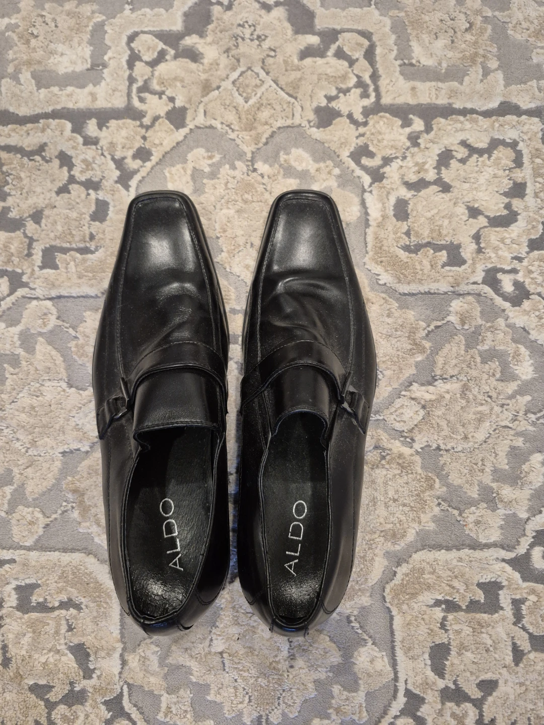 ALDO Black Leather  Shoes