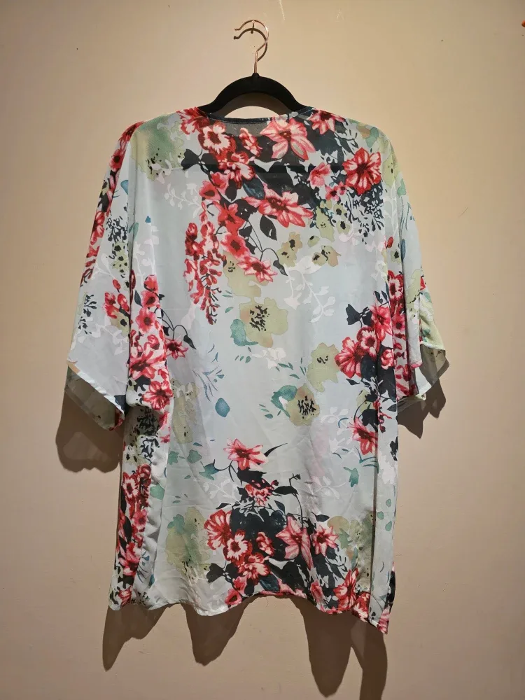 Floral Print Kimono image indicator(2)