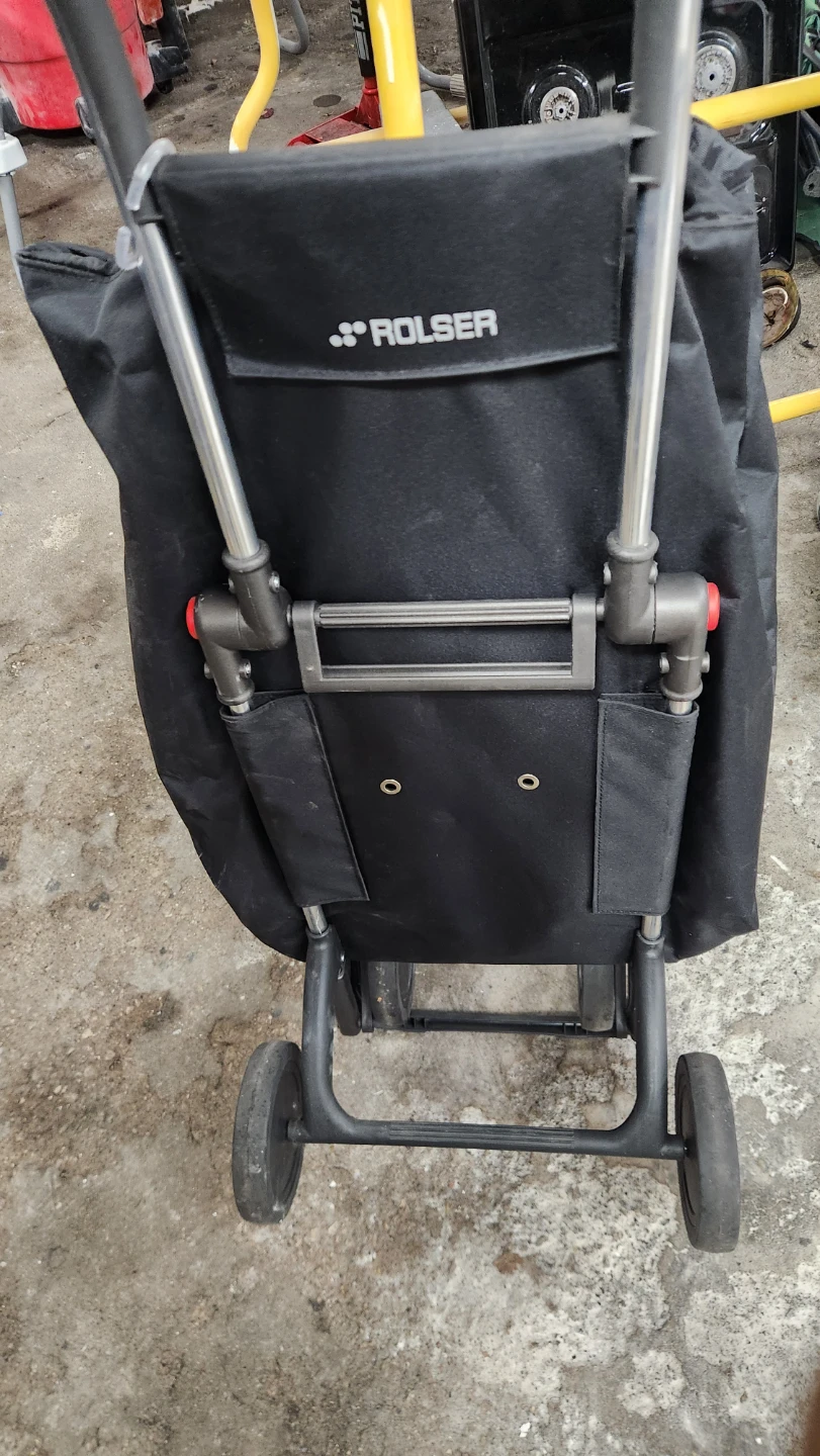 Rolser I-Max MF 4 Wheel Shopping Trolley - Black - photo 2