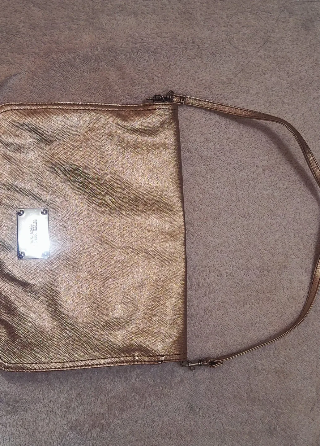 Nine West Gold Clutch Purse image indicator(2)