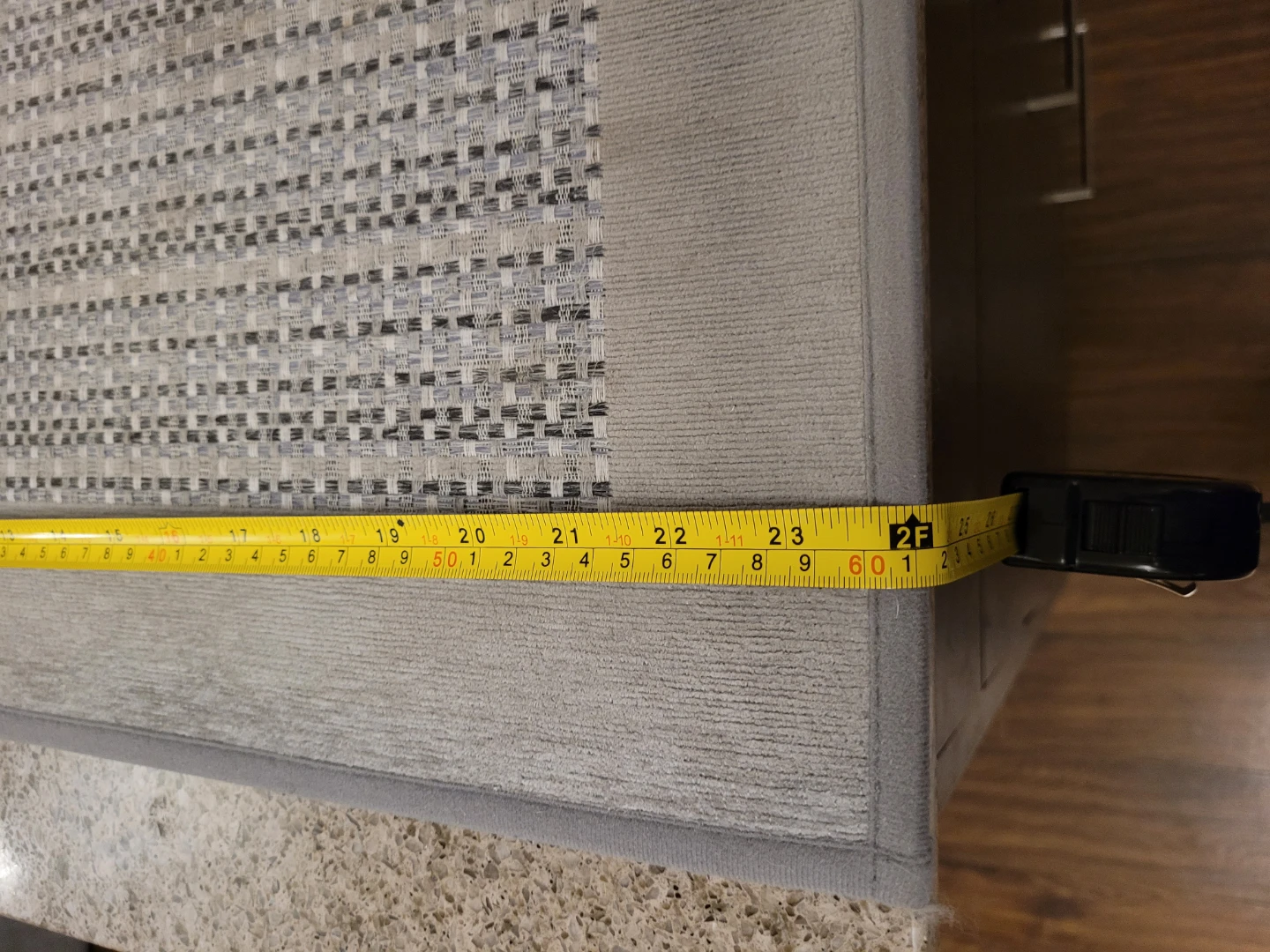 Grey floor Mat - 24" x 59" - photo 4