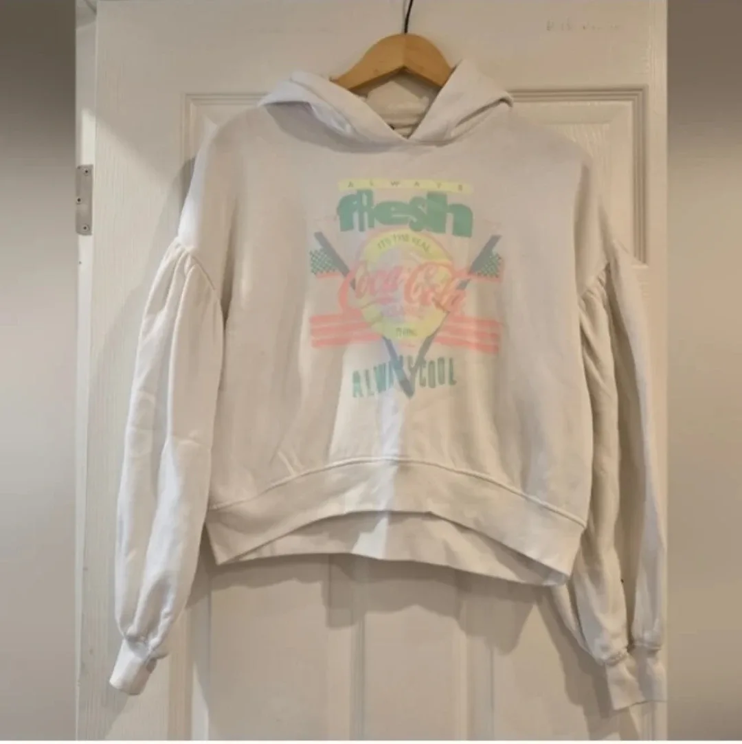 Women's H&M Divided Coca-Cola Hoodie - Size M