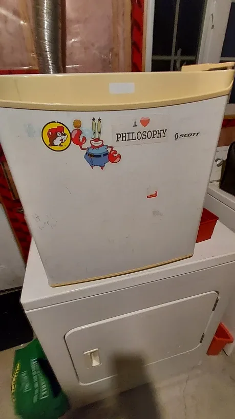 Cube Mini Fridge - White