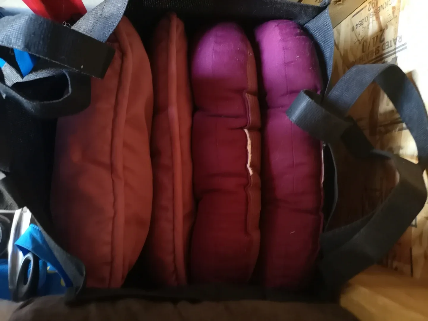 Assorted Cushions and baby blankets