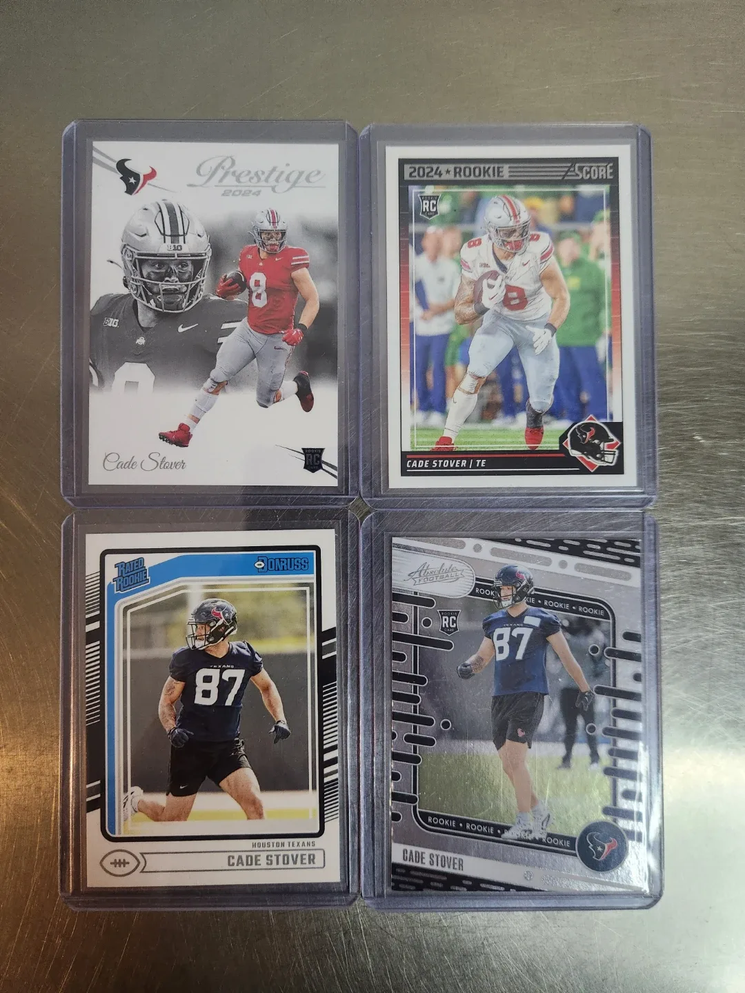 Cade Stover Rookie Football Cards