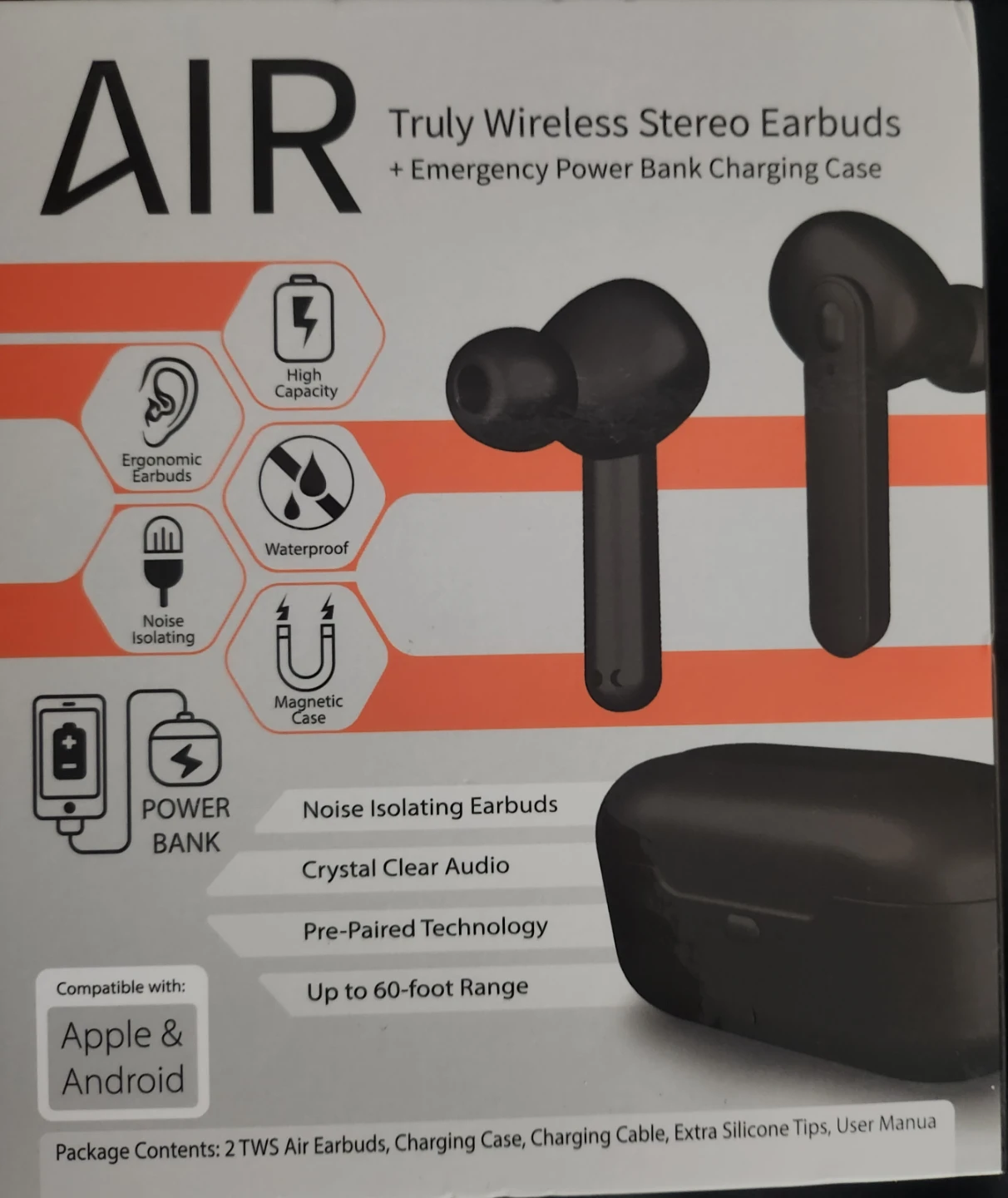 Bluestone Air Truly Wireless Stereo Earbuds - New - photo 2