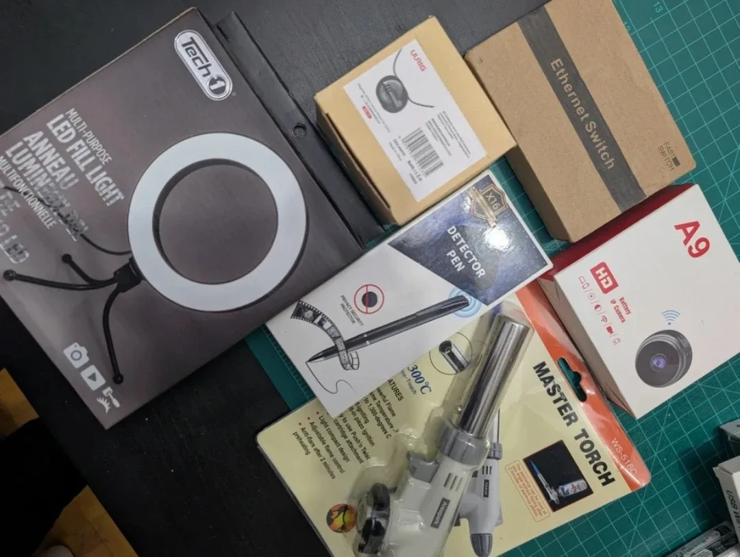 LED Fill Light , Detector Pen, Master Torch ..