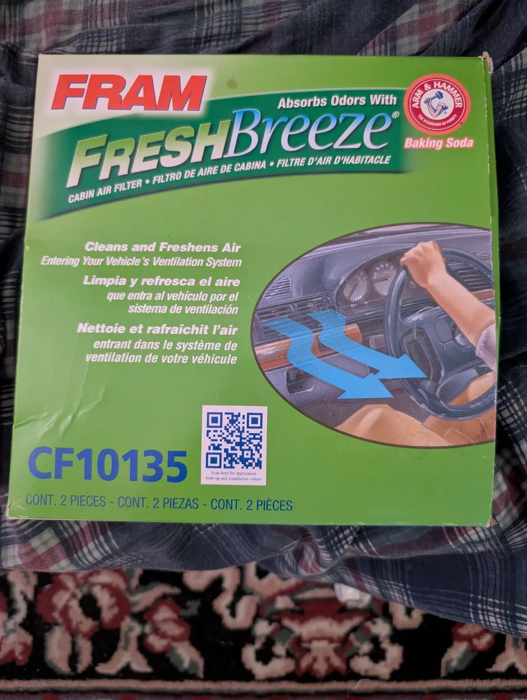 Cabin filter and Engine air filter image indicator(2)