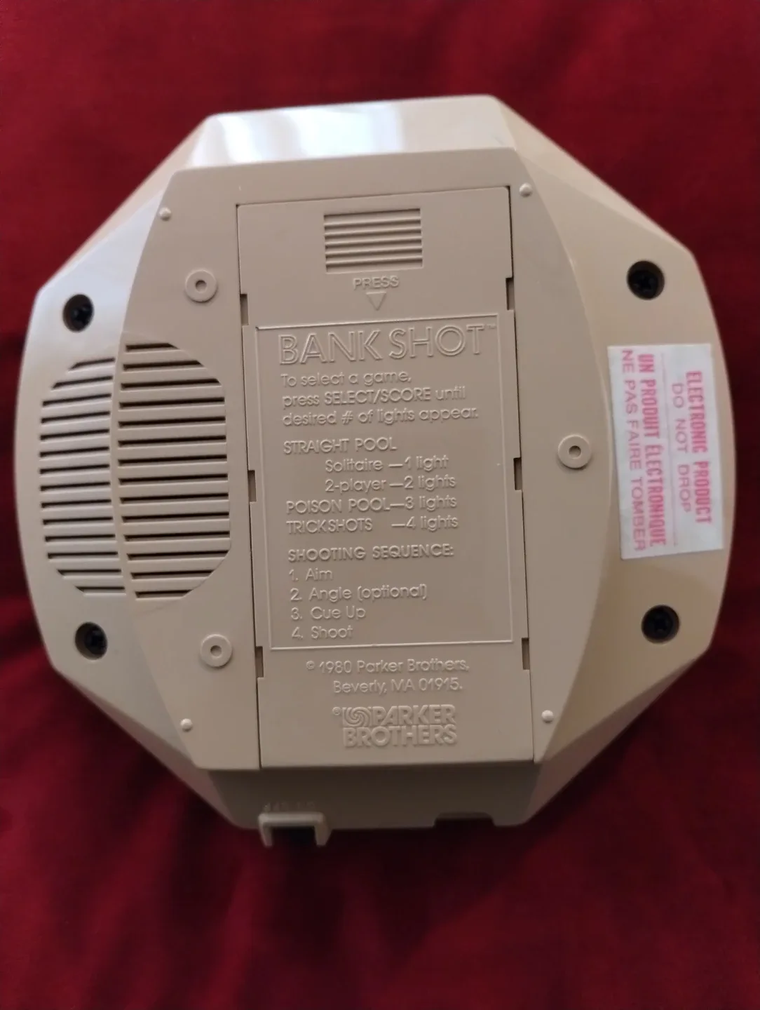 Vintage Parker Brothers Bank Shot Electronic Game image indicator(2)